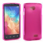 Wholesale LG F60 Soft TPU Gel Case (Hot Pink)